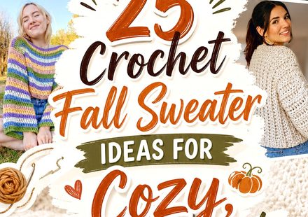 Crochet Fall Sweater Ideas for Cozy, Layered Style