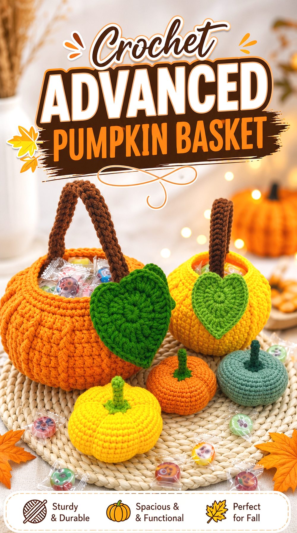 Crochet Advanced Pumpkin Basket
