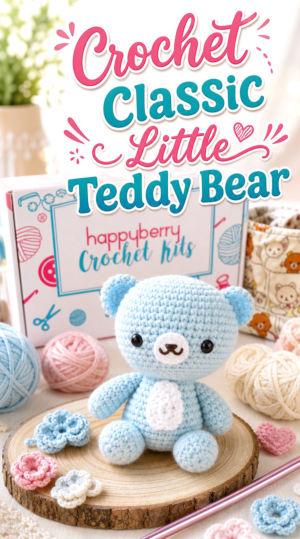 Crochet Classic Little Teddy Bear