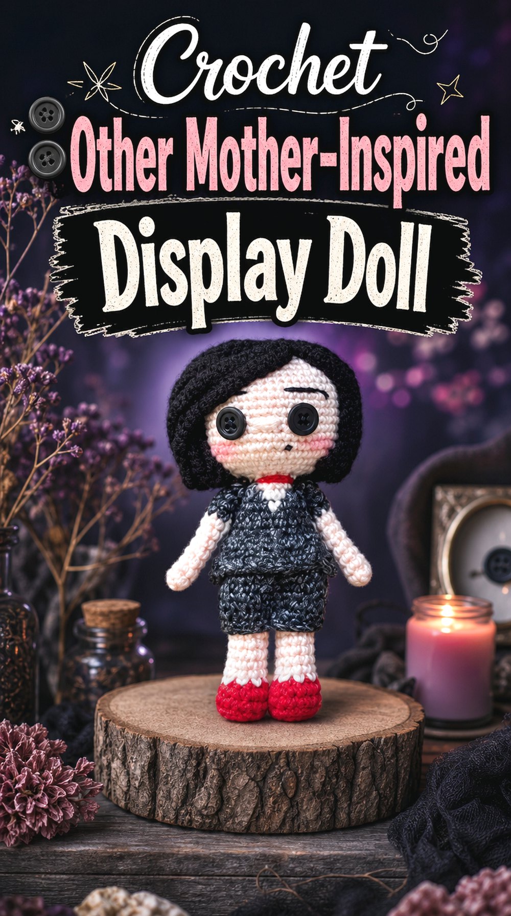 Crochet Other Mother Inspired Display Doll