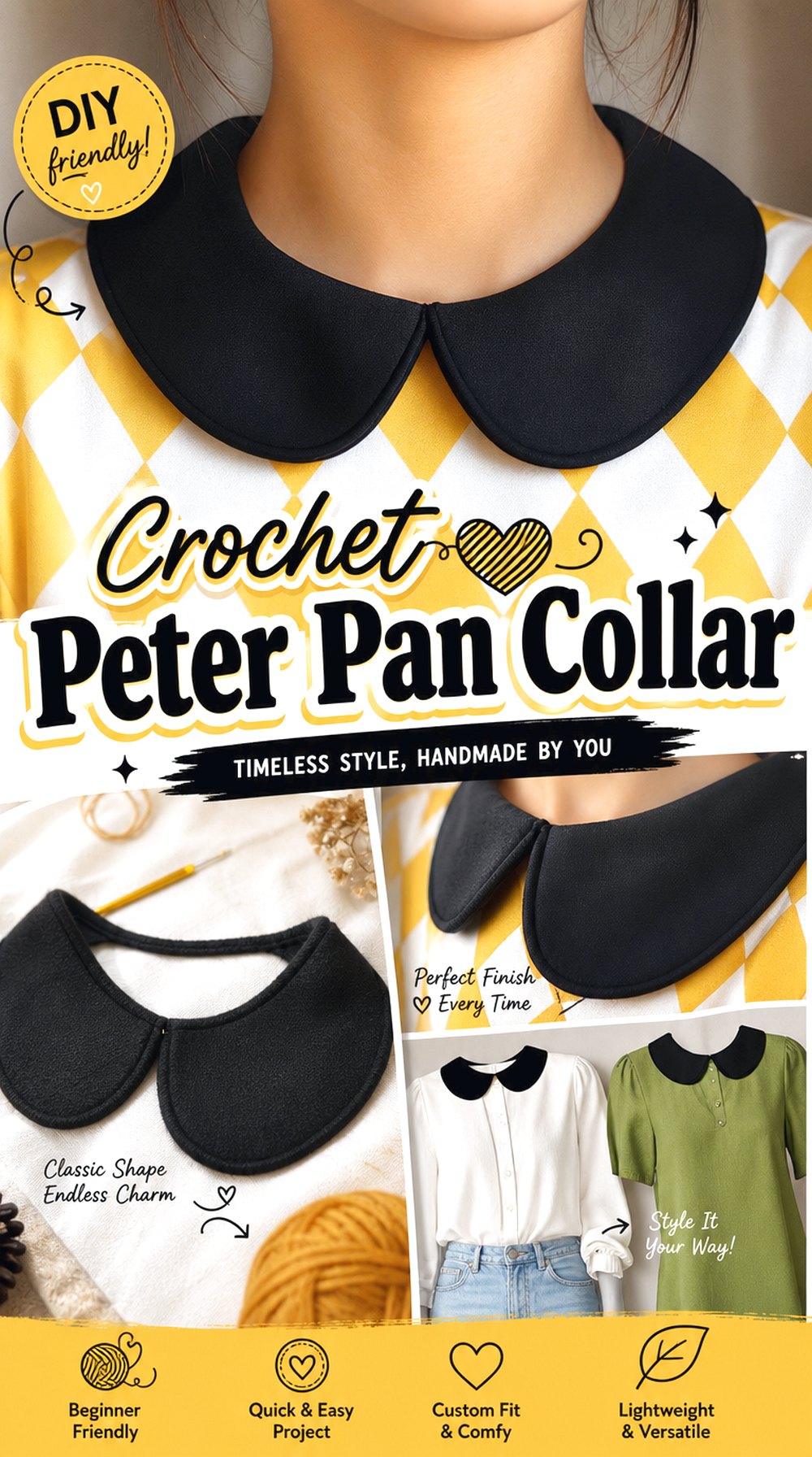 Crochet Peter Pan Collar