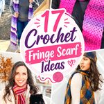 Crochet Fringe Scarf Ideas